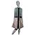 Balenciaga Colorblock Kleid mit Lederdetails