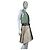 Balenciaga Colorblock Kleid mit Lederdetails - Ansicht 2