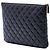 Chanel Black CC Bicolor gesteppte Lammhaut Clutch Schwarz - Ansicht 2