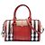 Borsa Burberry Brown Medium House Check Canvas Sartorial Alchester Marrone Marrone chiaro