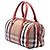 Borsa Burberry Brown Medium House Check Canvas Sartorial Alchester Marrone Marrone chiaro - vista 2