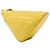 Pochette da polso Prada gialla in Saffiano con logo triangolo in rilievo Giallo - vista 2