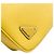 Pochette da polso Prada gialla in Saffiano con logo triangolo in rilievo Giallo - vista 5