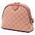 Gucci Borsa a tracolla Ophidia Dome in tela GG rosa, piccola - vista 2