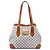 Louis Vuitton White Damier Azur Hampstead MM Bianco