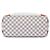 Louis Vuitton White Damier Azur Hampstead MM Bianco - vista 3