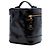 Vanity Beauty case Chanel Black CC in vernice Nero - vista 2