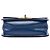 Borsa a tracolla con catena e chiusura Turnlock in Saffiano blu Prada Blu scuro - vista 3