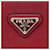 Clutch Prada Red Saffiano Rosso Bordò  - vista 5