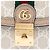 Gucci Beige Small GG Canvas Web Ophidia Top Handle Flap - vista 5
