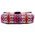 Borsa a tracolla Gucci Red Medium GG Marmont in tweed Rosso - vista 3