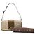 Céline Celine Brown C Macadam Canvas Schultertasche mit Klappe Braun Beige - Ansicht 8