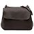 Borsa a tracolla in pelle marrone The Row Marrone scuro