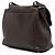 Borsa a tracolla in pelle marrone The Row Marrone scuro - vista 2