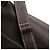 Borsa a tracolla in pelle marrone The Row Marrone scuro - vista 8
