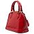 Louis Vuitton Alma BB Vernis Monogram Rosso - vista 2