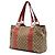 Gucci Beige Medium GG Canvas Bamboo Libeccio Tote - Ansicht 2