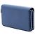 Prada Blue Saffiano Double Zip Long Wallet - view 2