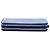 Prada Blue Saffiano Double Zip Long Wallet - view 3