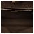 Fendi Peekaboo Iconic Satchel aus grauem Kalbsleder, groß - Ansicht 4