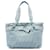 Fendi Blue Zucca Nylon Zip Code Tote Blau Hellblau  - Ansicht 1