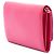Portafoglio Prada Pink Saffiano Lux con fiocco e tracolla Rosa - vista 2