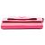 Portafoglio Prada Pink Saffiano Lux con fiocco e tracolla Rosa - vista 3