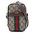 Gucci Beige GG Supreme Web Ophidia Double Zip Crossbody
