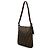 Borsa a tracolla Fendi in tela Zucca marrone - vista 2