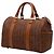 Borsa Boston in tela con logo stampato marrone Burberry - vista 2