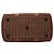 Borsa Boston in tela con logo stampato marrone Burberry - vista 3