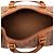 Borsa Boston in tela con logo stampato marrone Burberry - vista 4