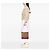 Borsa a Spalla in Tela Burberry Beige Haymarket Check - vista 6