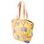 Tote Chanel Yellow CC Canvas High Summer Flower Giallo - vista 2