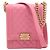Chanel Boy Flap North South in agnello trapuntato rosa
