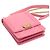 Chanel Boy Flap North South in agnello trapuntato rosa - vista 3