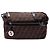 Fendi Marrone Zucca Canvas Crossbody