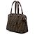 Borsa Fendi in tela Zucca marrone - vista 2