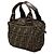 Fendi Mini Zucca Canvas Handtasche in Braun - Ansicht 2