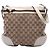 Gucci Beige GG Canvas Web Mayfair Crossbody
