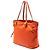 Prada Orange Saffiano Trimmed Tessuto Tote - Ansicht 2
