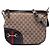 Gucci Beige GG Canvas Horsebit Web Crossbody