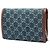 Portafoglio con catena Dionysus in denim GG blu Gucci - vista 2