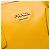 Bolsa Tote Prada Yellow City em couro de bezerro com fivela Amarelo Mostarda - vista 5