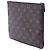 Louis Vuitton Pochette Plate MM Marrone Monogram - vista 2