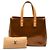 Louis Vuitton Marrone Monogram Vernis Reade PM Bronzo - vista 8