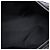 Clutch in nylon nero con bordatura Guccissima Gucci - vista 4