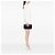 Clutch in nylon nero con bordatura Guccissima Gucci - vista 5