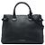 Borsa a tracolla Burberry Black Medium in pelle e House Check