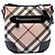 Burberry Beige Supernova Check Tela Cerata Dryden Crossbody